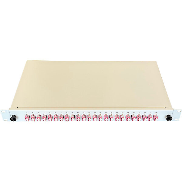 Paschke Spleissbox ausziehbar 19" 24x LCd OM4 PINK 443305-4K-24SA